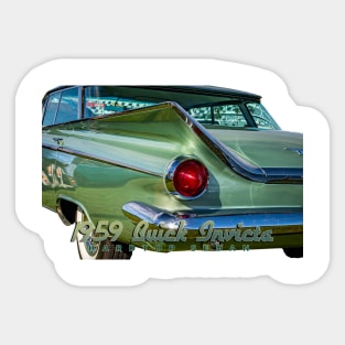 1959 Buick Invicta Hardtop Sedan Sticker